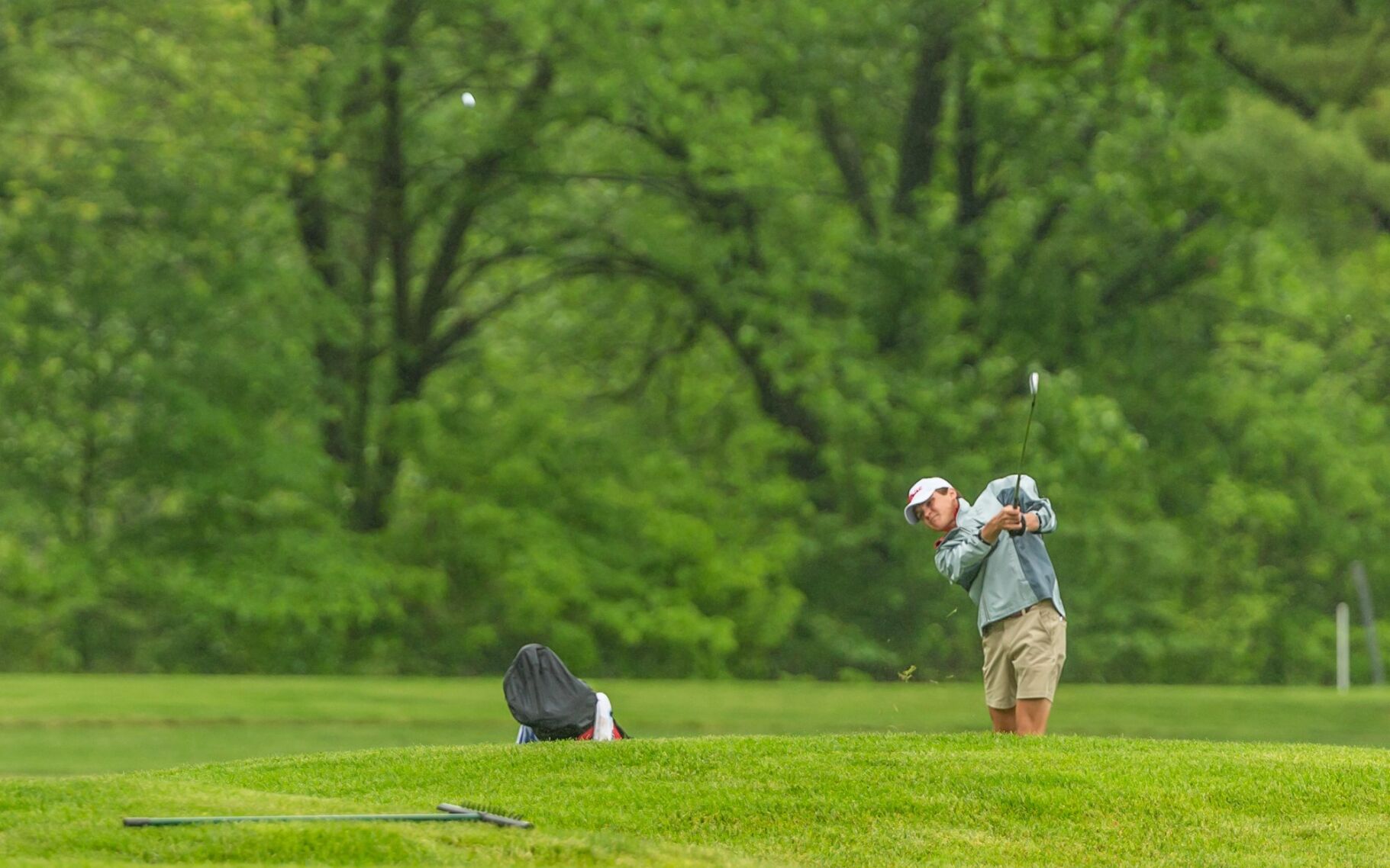 Class 5 boys golf state tournament, Round 1